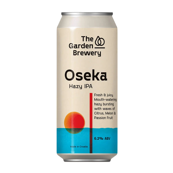 Oseka - 44cl, 6,2%, New England IPA - The Garden Brewery