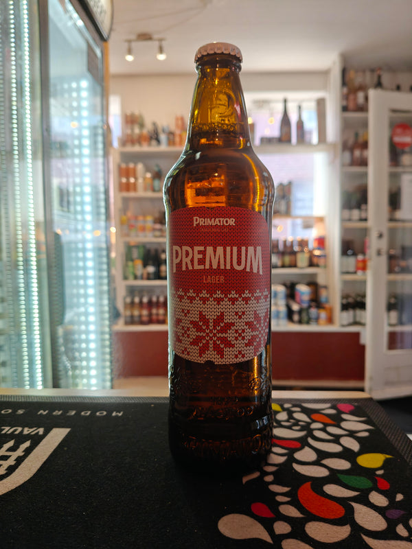 Premium Lager - Primator Tjekiet - 50 cl. 5,0%