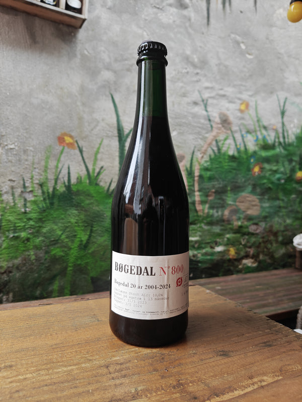 Bøgedal No 800- Jubilæums stout - 75 cl. -  10%