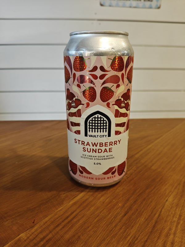 Strawberry Sunday - Vault city - 44 cl.  5.0%