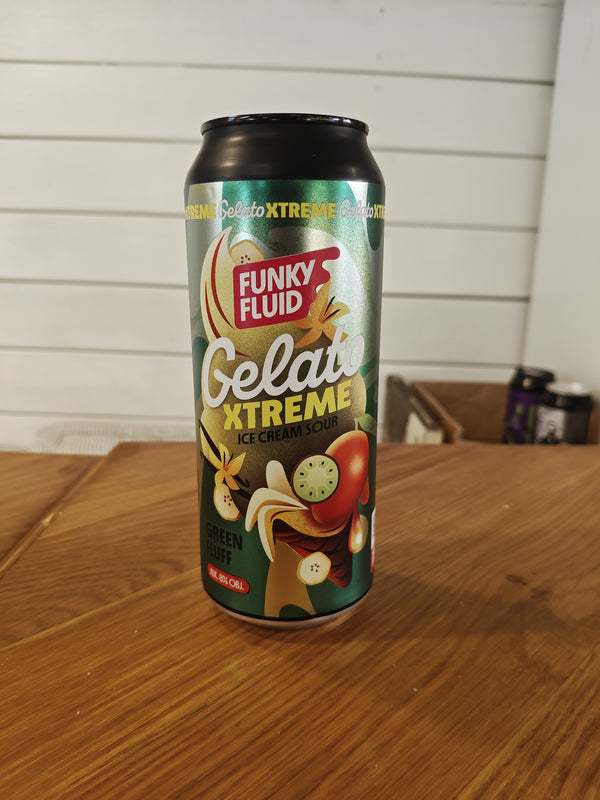 Gelato XTREME: Green Fluff - 50cl, 8,0%, Imperial Pastry Sour - Funky Fluid