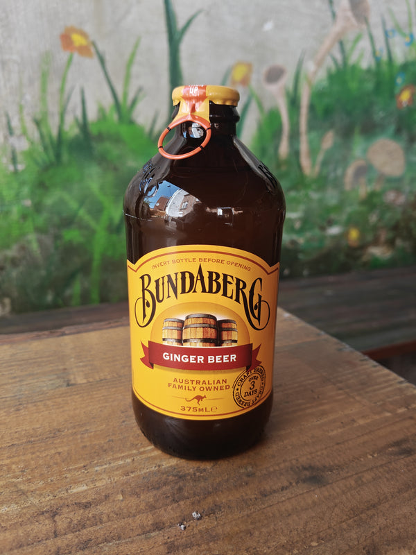 Ginger Beer - Bundaberg Australien - Alkoholfri - 37,5cl - 0,0%