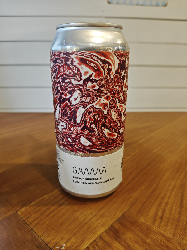 Unpronounceable - Rødgrød med fløde - Gamma - 44 cl. - 4,5%