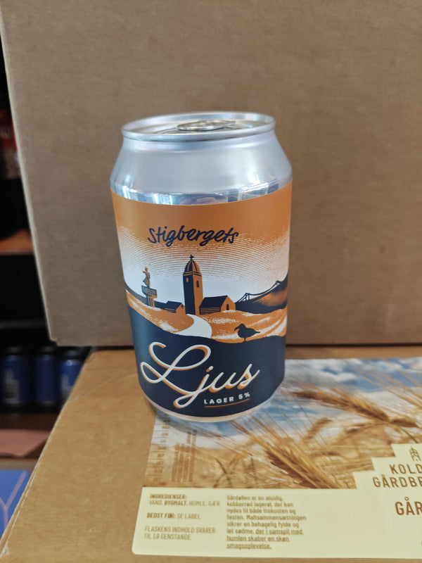 LJUS Lager - Stigbergets -  33 cl. -  5,0%