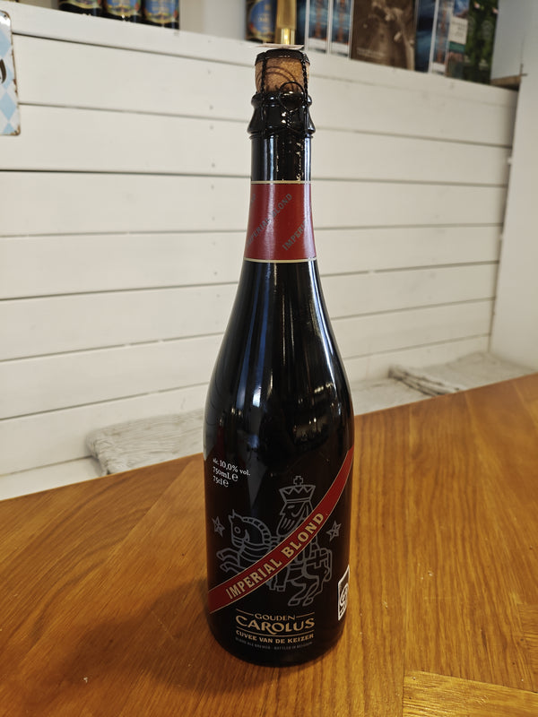 Imperial Blond - Het anker - Gouden Carolus  - 75 cl. -10,0%