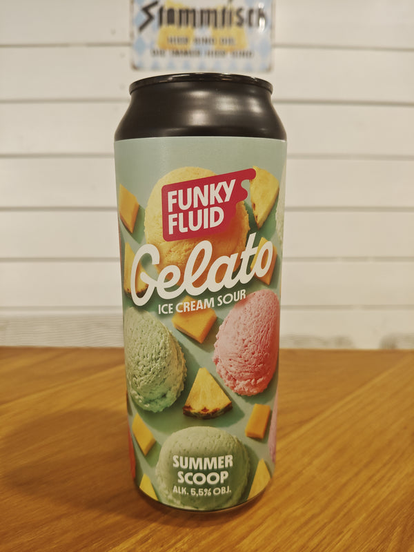 Gelato Summer Scoop - Funky Fluid - 50 cl. - 5,5%