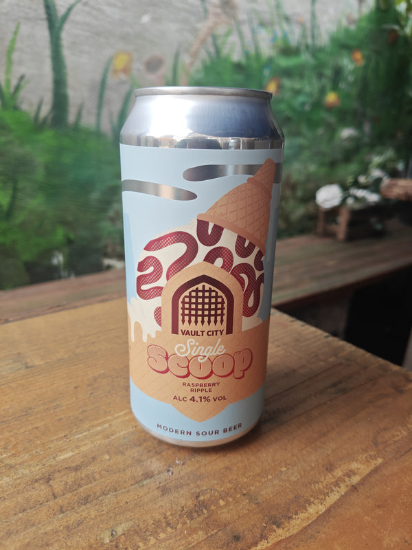 Single Scoop - Raspberry ripple - Vault City - 44 cl. - 4,1%
