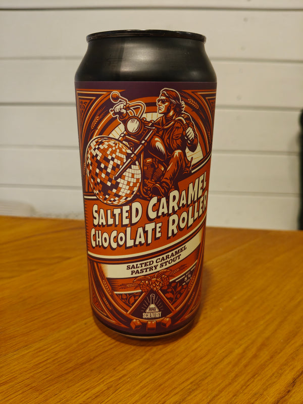 Salty Caramel Chokolate Roller- Mad scientist- 44 cl. - 8,0%