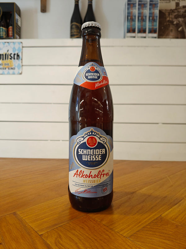 Alkoholfrei Weissbier - Schneider weisse - 50 cl. - 0,5%