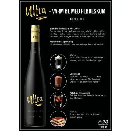 Ultrapres - 70cl, 20%, Øl Liquor - Brasserie d'Ecaussinnes