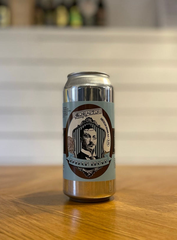 Barnum Brown - 44 cl, 5,2%, Brown Ale - Neon Raptor Brewing Co.