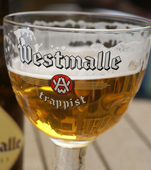 Ølglas på stilk fra Westmalle -  Lækkert ølsmageglas på 33cl.